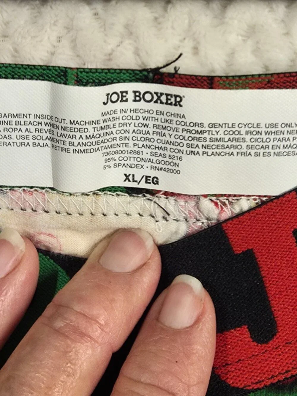 Joe Boxer Mens Holiday Christmas Boxer Shorts 
